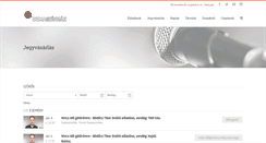 Desktop Screenshot of dumaszinhaz.jegy.hu