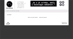 Desktop Screenshot of muszinhaz.jegy.hu